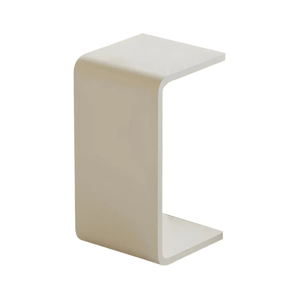Versatile Acrylic Side Table C-Shaped