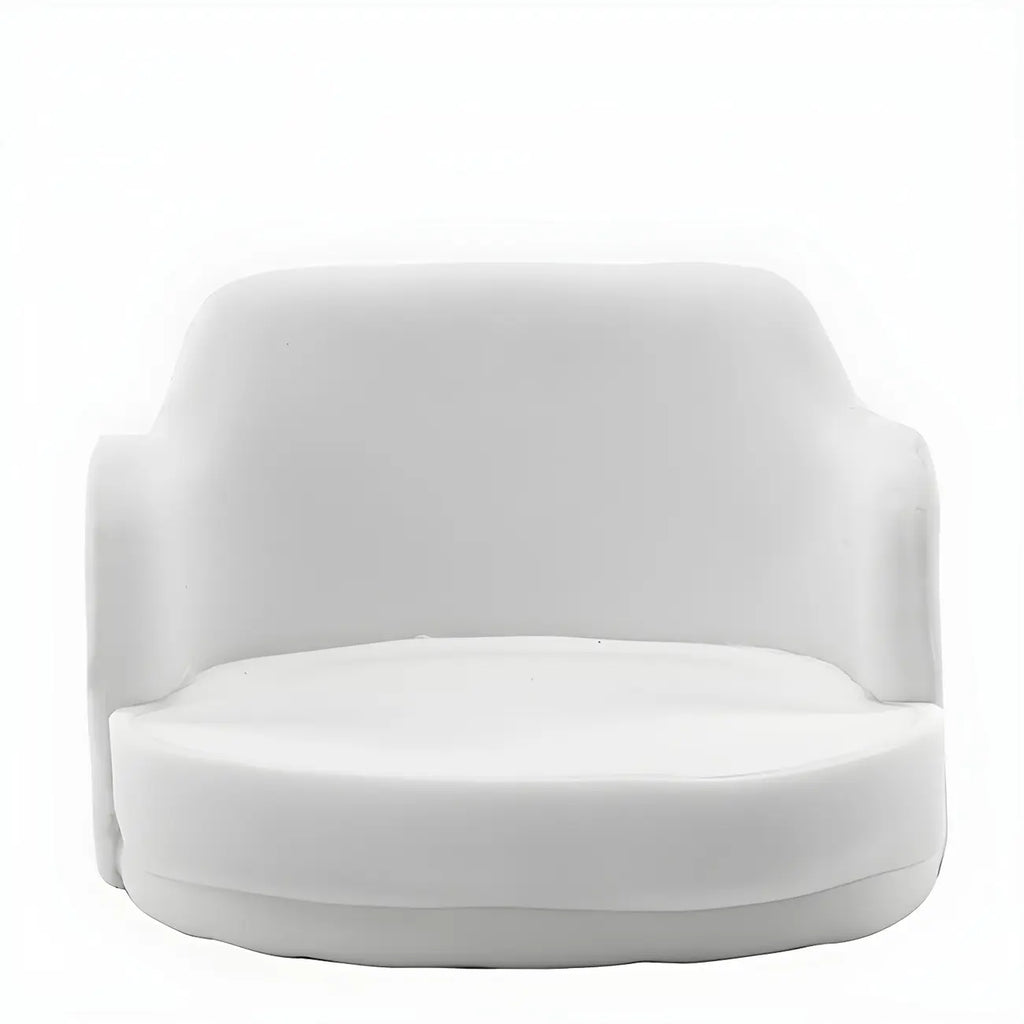 Modern Leather Armrests Swivel Adjustable Bar Stool