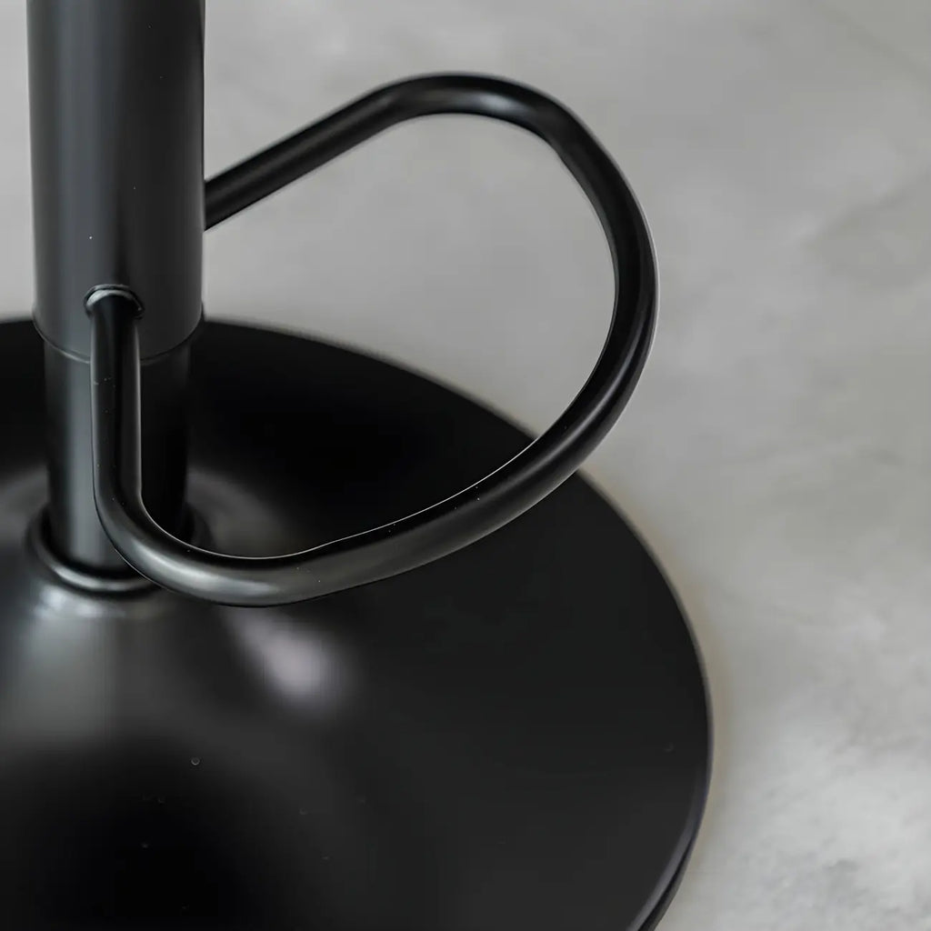 Modern Faux Leather Adjustable Swivel Bar Stools