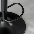 Modern Faux Leather Adjustable Swivel Bar Stools