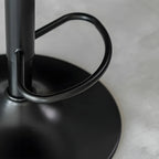 Modern Faux Leather Adjustable Swivel Bar Stools