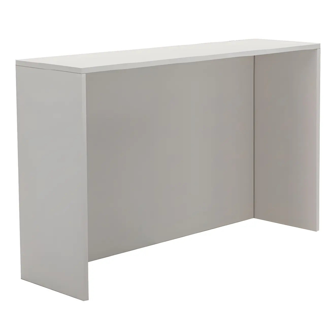 Living Room White Rectangular Wood Long Bar Table