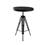 Industrial Brown Wooden Metal Adjustable Bar Tables