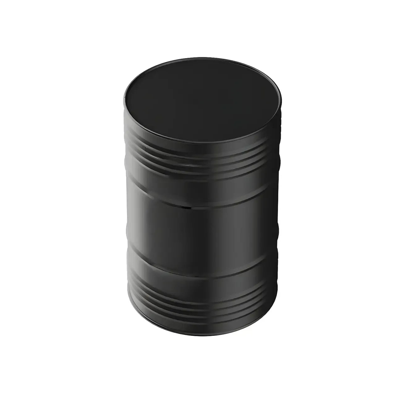 Industrial Black Metal Drum Bar Tables
