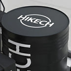 Industrial Black Metal Drum Bar Tables