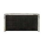 Modern Marble Top Wood Storage Bar Tables for Kitchen