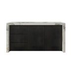Modern Marble Top Wood Storage Bar Tables for Kitchen