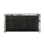 Modern Marble Top Wood Storage Bar Tables for Kitchen