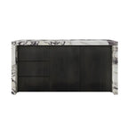 Modern Marble Top Wood Storage Bar Tables for Kitchen