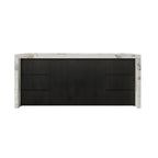 Modern Marble Top Wood Storage Bar Tables for Kitchen
