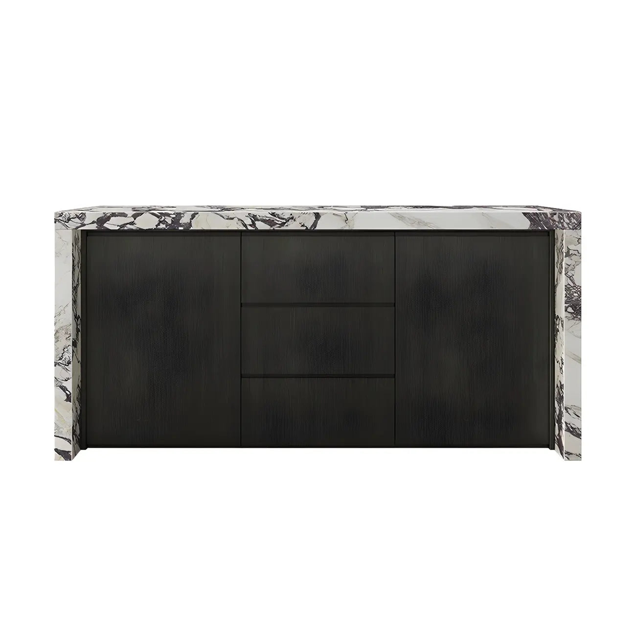 Modern Marble Top Wood Storage Bar Tables for Kitchen