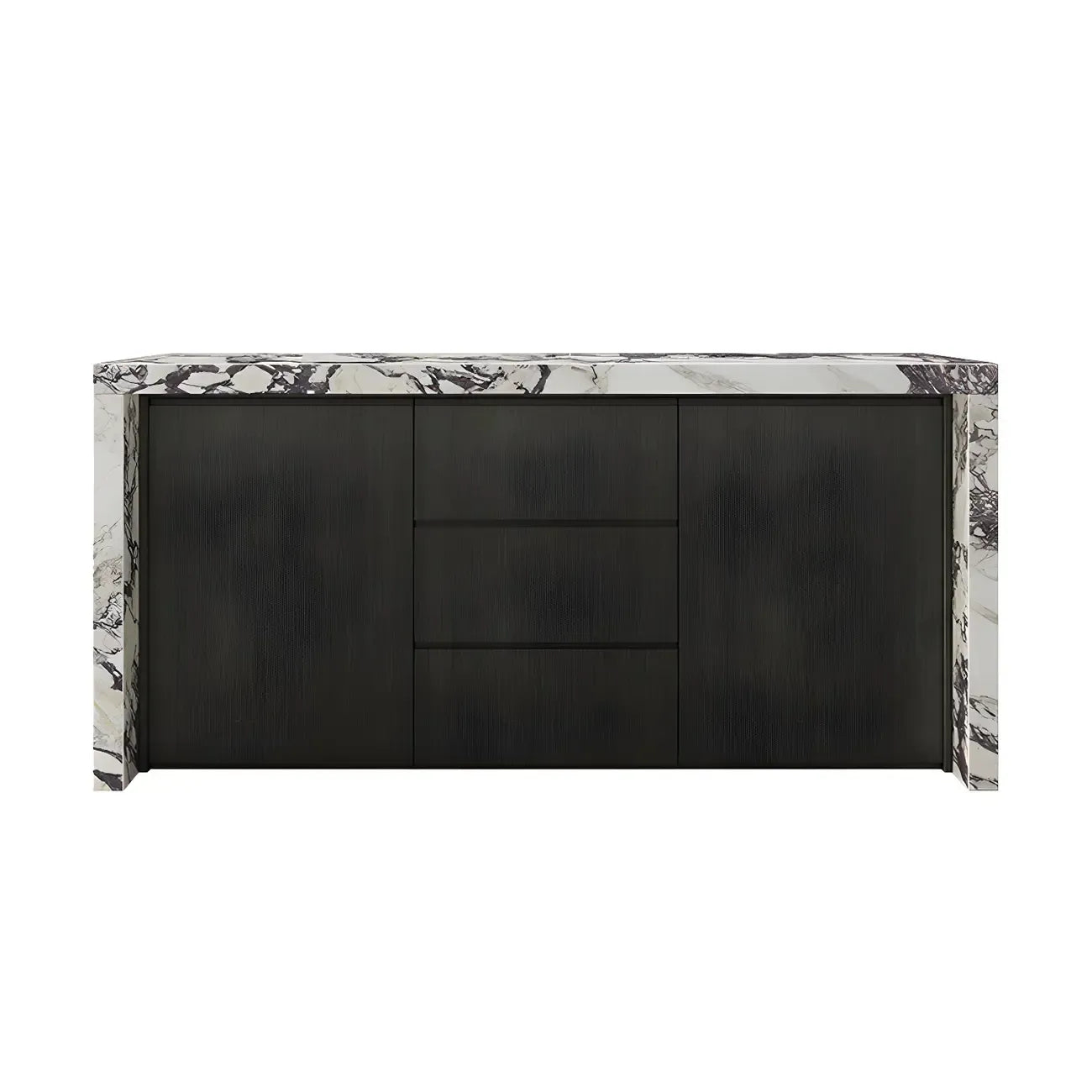 Modern Marble Top Wood Storage Bar Tables for Kitchen