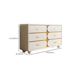 Classic Wooden Off-White Chests with Storage & Drawers