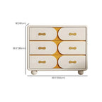 Classic Wooden Off-White Chests with Storage & Drawers