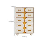 Classic Wooden Off-White Chests with Storage & Drawers