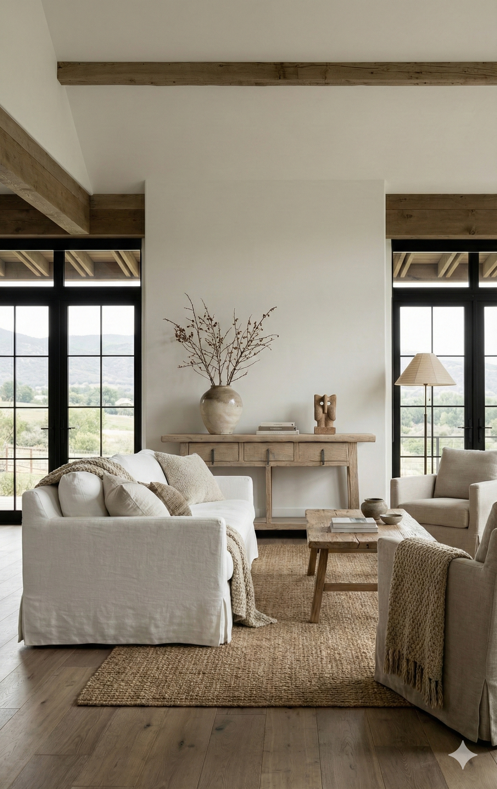 Maya Elm Console Table