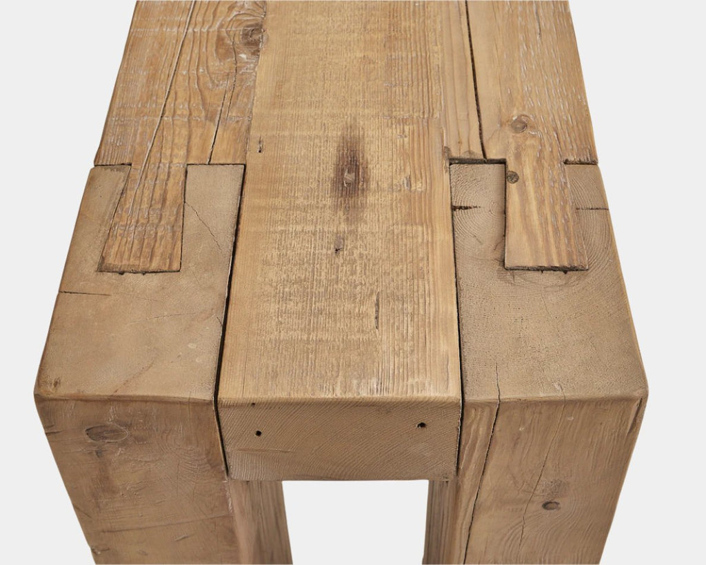 Reclaimed Wood Console Table