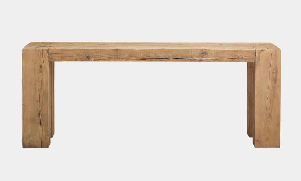 Reclaimed Wood Console Table