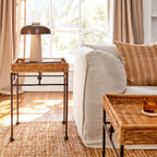 Lacoste Indoor/Outdoor Wicker Side Table