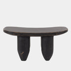 Black Senufo Elm Stool Small