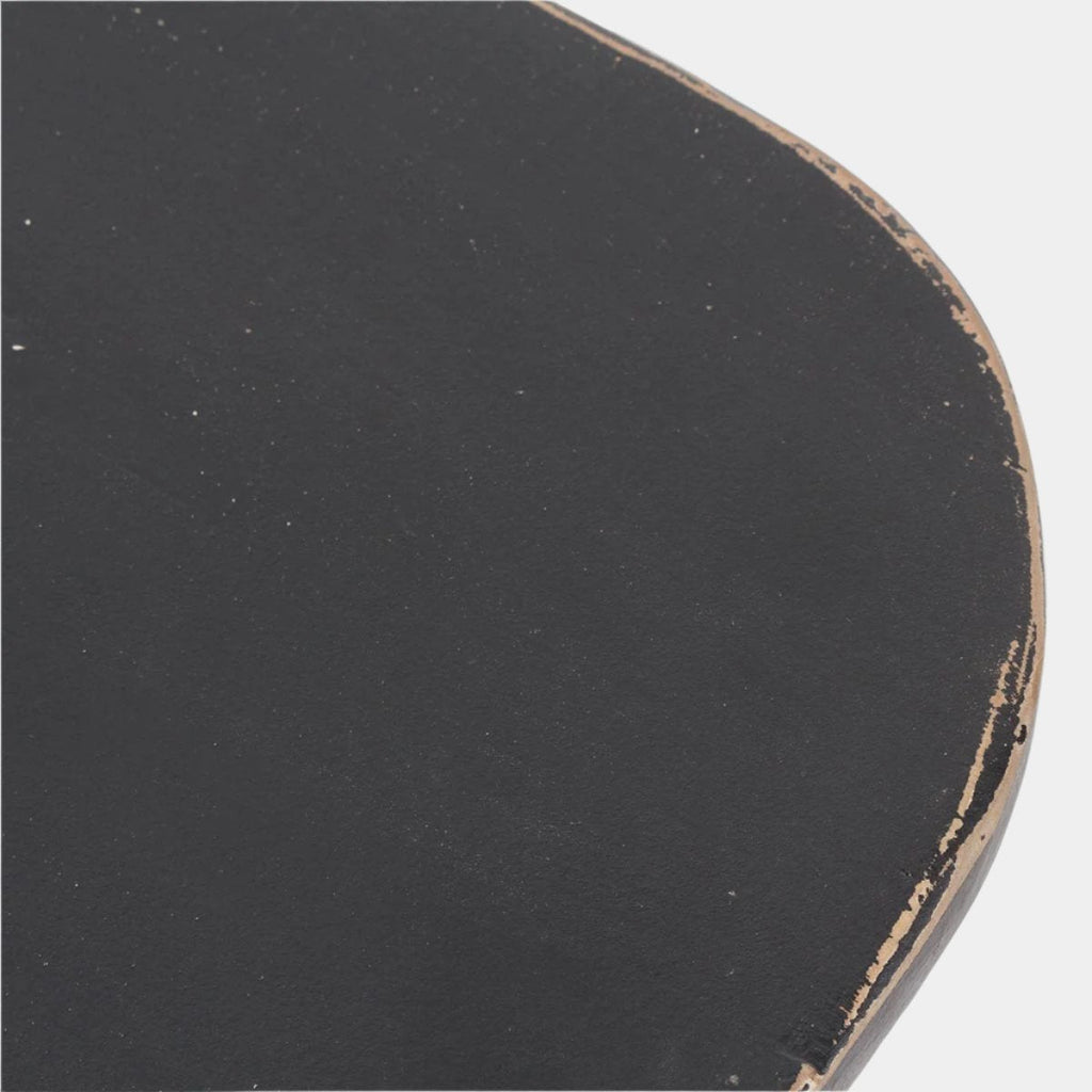 Black Senufo Elm Stool Small