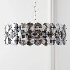 Crystal Drum Chandelier for Modern Elegance